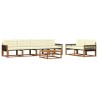 Ensemble de canapés d'extérieur 7 pcs Naturel et Crème 646698646698