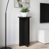Support de Plante 2 pcs Noir 40 x 40 x 80 cm Bois d'ingénierie 646737646737