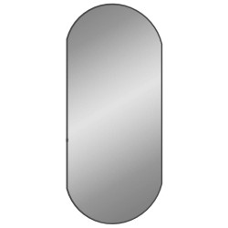 Miroir mural Noir 90x40 cm Ovale 646743646743