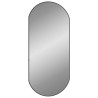 Miroir mural Noir 90x40 cm Ovale 646743646743