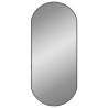 Miroir mural Noir 90x40 cm Ovale 646743646743