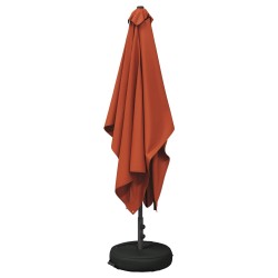 Parasol de jardin avec base 200 x 300 cm Polyester 646744646744