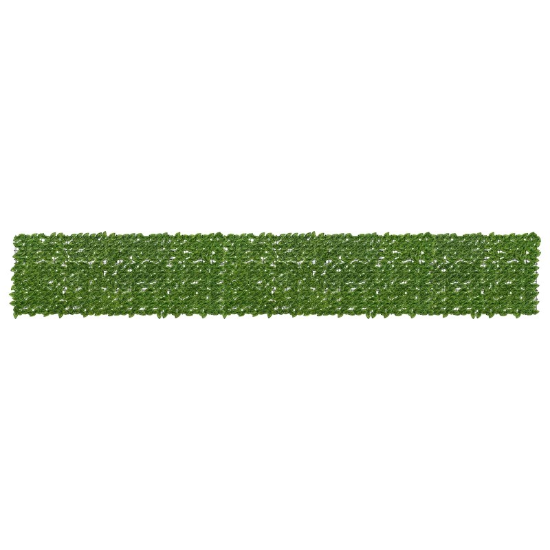 Écran de balcon avec feuilles Vert et jaune 500 x 75 cm 646751646751