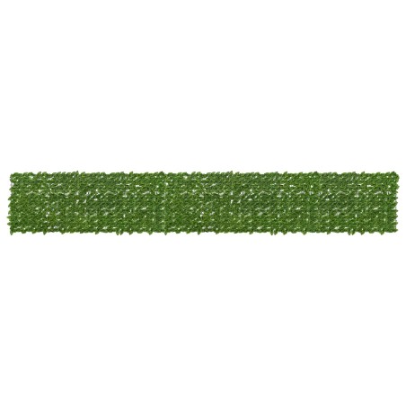 Écran de balcon avec feuilles Vert et jaune 500 x 75 cm 646751646751