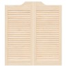 Portes battantes Naturel 90 x 40 cm Bois de pin massif 646753646753