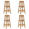 Ensemble de bar de jardin 5 pcs Bois d'acacia solide 646790646790