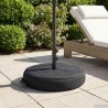 Base de parasol de patio 60 x 60 cm Acier Noir 646792646792