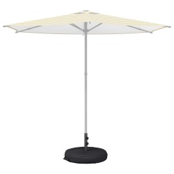 Base de parasol de patio 60 x 60 cm Acier Noir 646792646792
