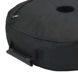 Base de parasol de patio 60 x 60 cm Acier Noir 646792646792