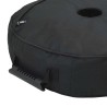 Base de parasol de patio 60 x 60 cm Acier Noir 646792646792