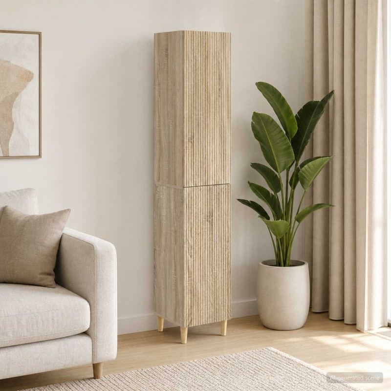 Ensemble de Meubles 2 pcs 33 x 34,5 x 90 cm Bois d'ingénierie 646794646794