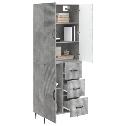 Ensemble de Meubles 2 pcs Gris béton 66 x 34,5 x 89,5 cm 646795646795