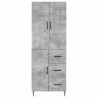 Ensemble de Meubles 2 pcs Gris béton 66 x 34,5 x 89,5 cm 646795646795