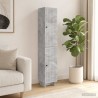 Ensemble de Meubles 2 pcs Gris béton 34,5 x 33 x 90 cm 646800646800