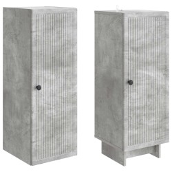 Ensemble de Meubles 2 pcs Gris béton 34,5 x 33 x 90 cm 646800646800