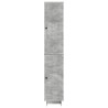 Ensemble de Meubles 2 pcs Gris béton 34,5 x 33 x 90 cm 646800646800