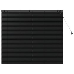 Store Vénitien Noir 150 x 130 cm 35 mm Bois de paulownia massif 646806646806