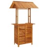Ensemble de bar de jardin 3 pcs Bois d'acacia solide 646813646813