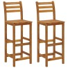 Ensemble de bar de jardin 3 pcs Bois d'acacia solide 646813646813
