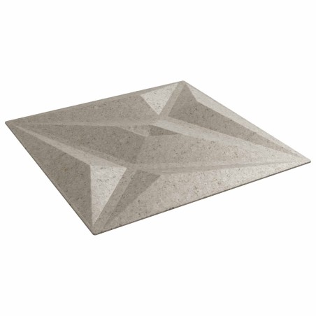 Panneaux muraux 24 pcs Béton Étoile 50 x 50 cm Mousse XPS 646818646818