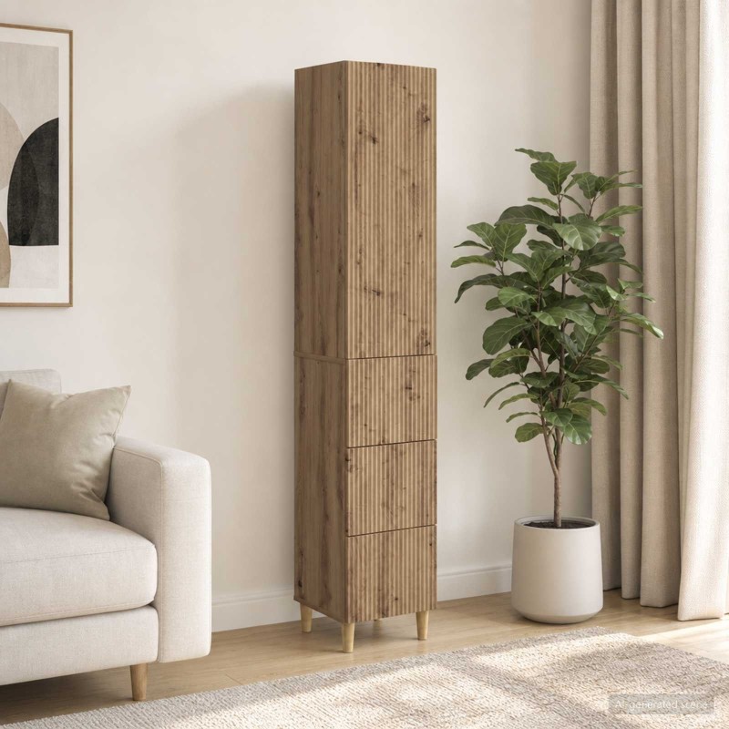 Ensemble de Meubles 2 pc Bois d'ingénierie 646825646825
