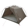 Tente tunnel Marron et gris 4 personnes 646831646831