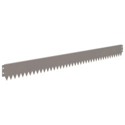 Bordure de Pelouse 20 pcs 103 x 10 cm Acier Rouillé 646842646842