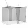 Filet anti-moustiques pour lit 156 mailles Noir Polyester 646858646858