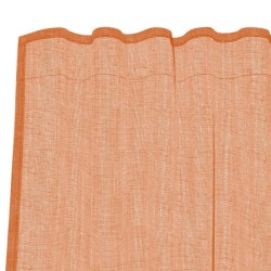 Rideaux en voile à œillets 2 pcs couleur terre cuite 646868646868