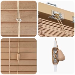 Store Vénitien Aspect Chêne 140 x 250 cm 35 mm 646869646869