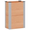 Jardinière surélevée Marron 50 x 30 x 72 cm 646874646874