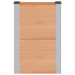Jardinière surélevée Marron 50 x 30 x 72 cm 646874646874