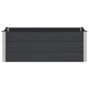 Jardinière surélevée Noir 150 x 100 x 54 cm 646875646875