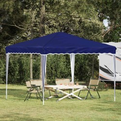 Tente de fête pop-up 288 x 288 x 245 cm Bleu Tissu Oxford 646877646877