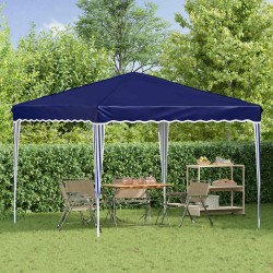 Tente de fête pop-up 288 x 288 x 245 cm Bleu Tissu Oxford 646877646877