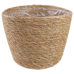 Paniers à plantes en herbe de mer 3 pcs Naturel Ø26 x 19 cm 646883646883