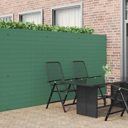 Clôture de jardin double face verte 1,8 x 5 m PVC 646889646889
