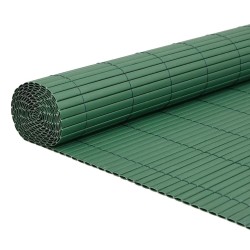 Clôture de jardin double face verte 1,8 x 5 m PVC 646889646889