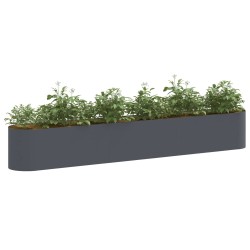 Jardin surélevé Anthracite 280 x 40 x 40 cm 646890646890