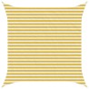 Voile d'ombre Jaune et blanc 3 x 3 m HDPE 646893646893