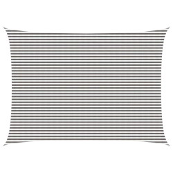 Voile d'ombre Gris clair et blanc 5 x 7 m HDPE 646895646895