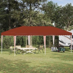 Tente de fête pop-up 575 x 290 x 245 cm Terre cuite 646902646902