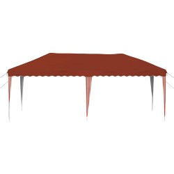 Tente de fête pop-up 575 x 290 x 245 cm Terre cuite 646902646902