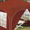 Tente de fête pop-up 290 x 290 x 245 cm Terre cuite 646904646904