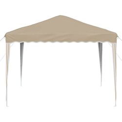 Tente de fête pop-up 288 x 288 x 245 cm Crème Tissu Oxford 646906646906