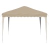 Tente de fête pop-up 288 x 288 x 245 cm Crème Tissu Oxford 646906646906