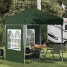 Tente de fête pop-up 195 x 195 x 245 cm Vert Tissu Oxford 646908646908