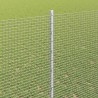Clôture en fil soudé avec poteaux 50 x 1,4 m Acier galvanisé 646920646920