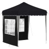 Tente de fête pop-up 195 x 195 x 245 cm Anthracite Tissu Oxford 646933646933