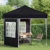 Tente de fête pop-up 195 x 195 x 245 cm Anthracite Tissu Oxford 646933646933